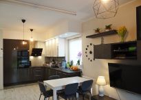 Nowoczesny apartament z ogrodem