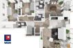 Mieszkanie na  sprzedaż Wrocław - Nowoczesny apartament 4-pokojowy 86,41 m2 z dwoma balkonami i wyjątkowym widokiem na Odrę oraz tereny zielone ? nowa inwestycja we Wrocławiu.