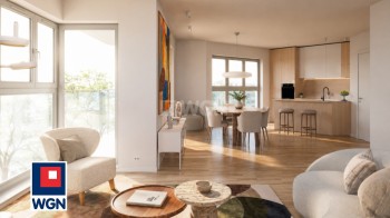 Mieszkanie na  sprzedaż Wrocław - Nowoczesny apartament 3-pokojowy 51,14jąt m2 z dwoma balkonami i wyjątkowym widokiem na Odrę oraz tereny zielone - nowa inwestycja we Wrocławiu.
