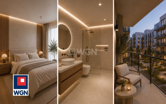 Mieszkanie na  sprzedaż Wrocław - Stylowy apartament premium 4-pokojowy z loggią - 74,40 m2 -1 piętro - Prestiżowa inwestycja w centrum Wrocławia.